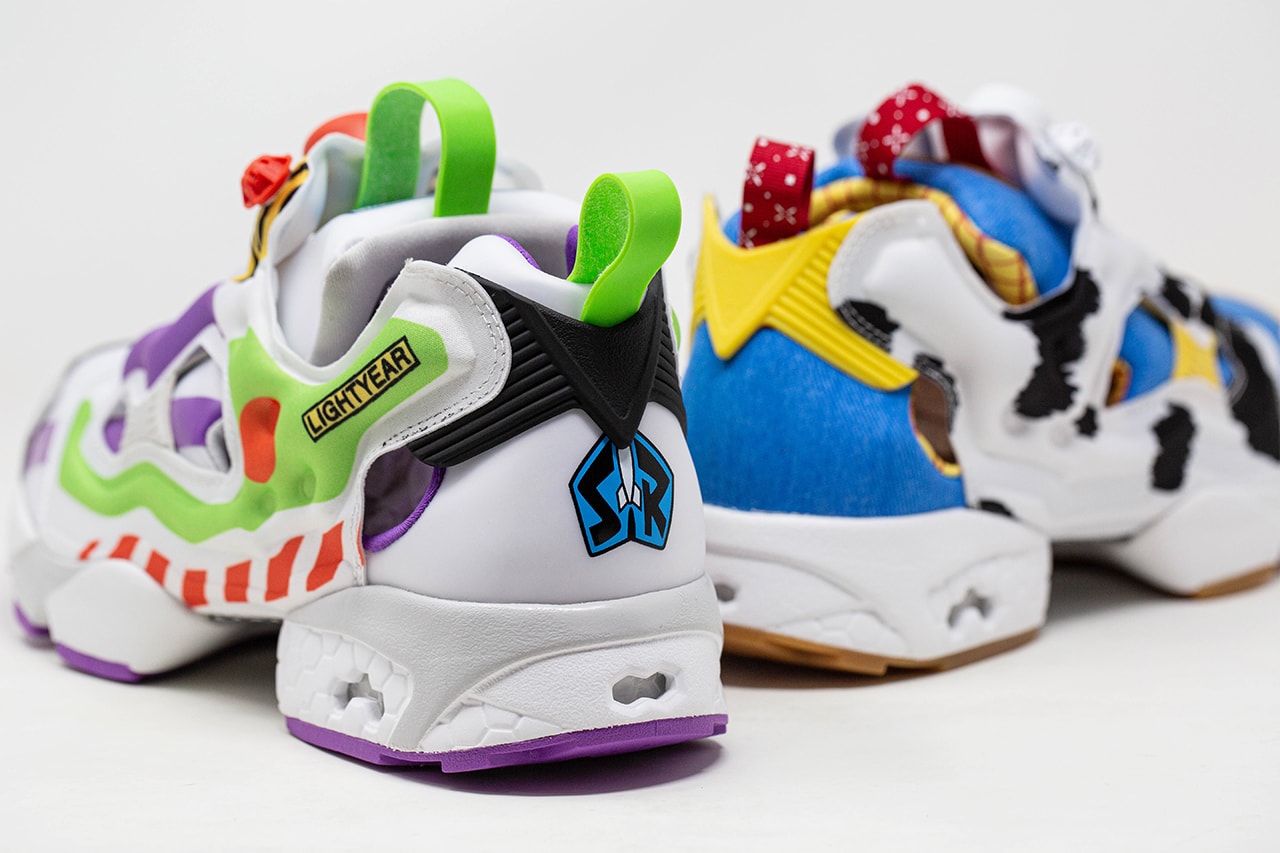 Вид сзади на The BAIT x Disney Pixar x Reebok Instapump Fury “Toy Story”
