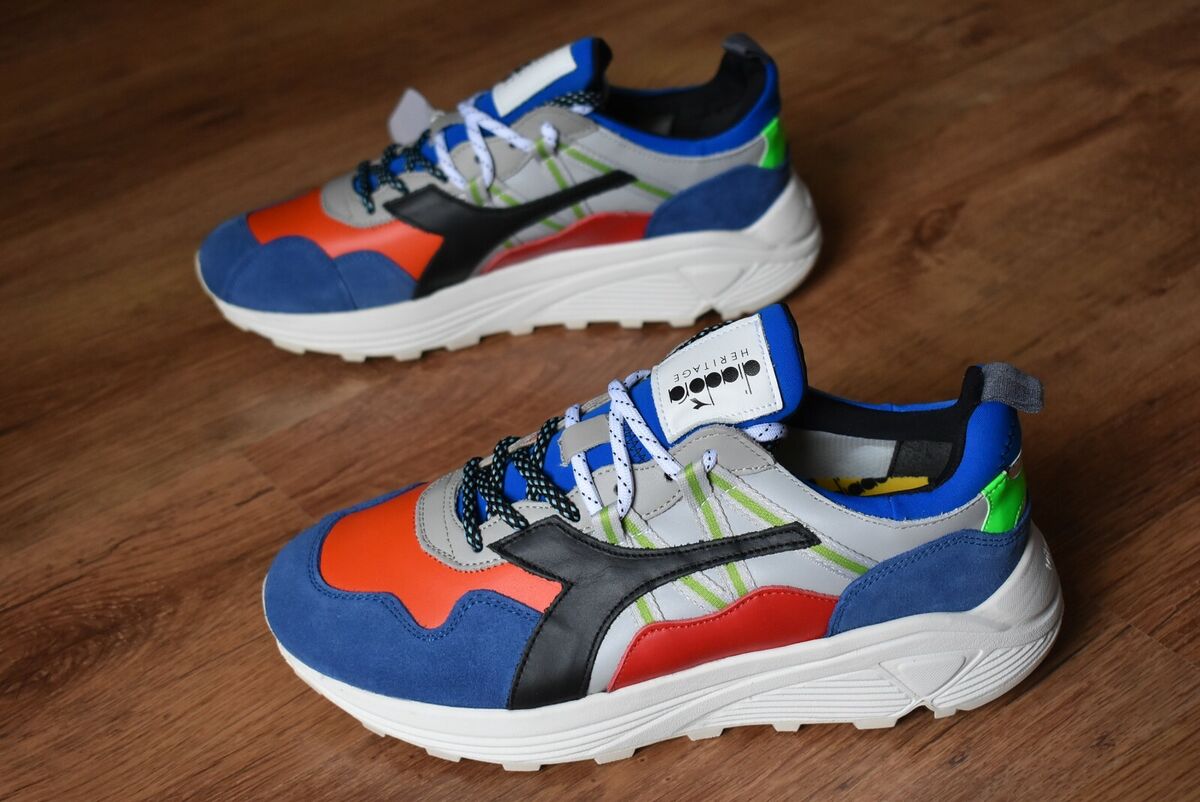 Новейшая модель Diadora Heritage - RAVE LEATHER POP