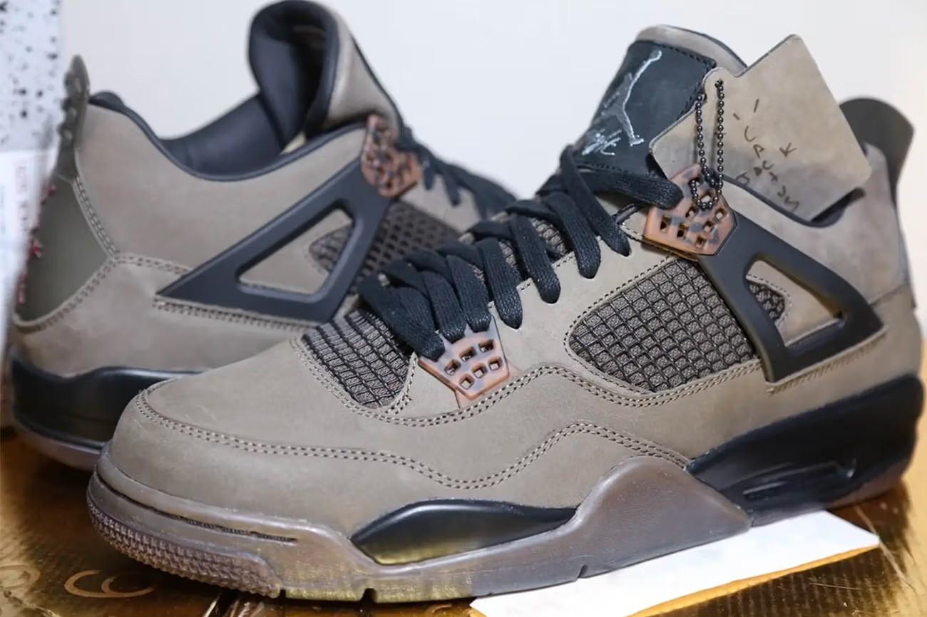 Travis Scott x Air Jordan 4 “Olive”