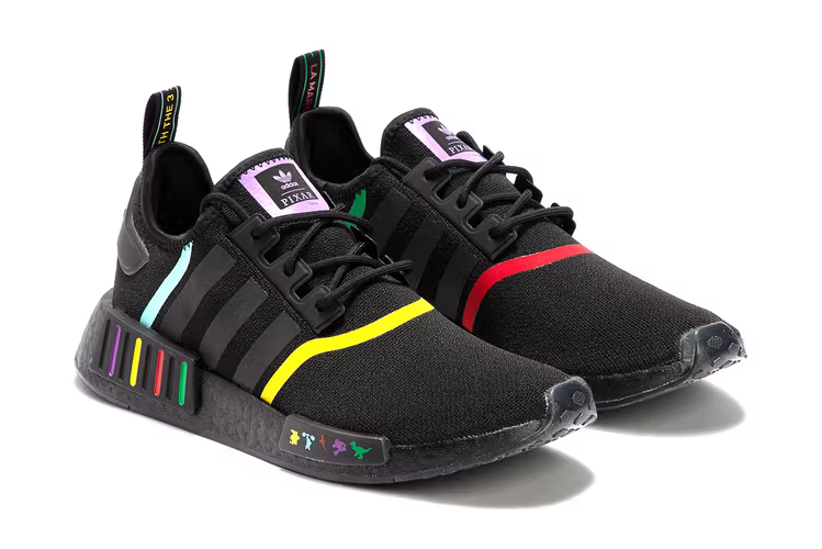 черные Adidas Originals NMD R1