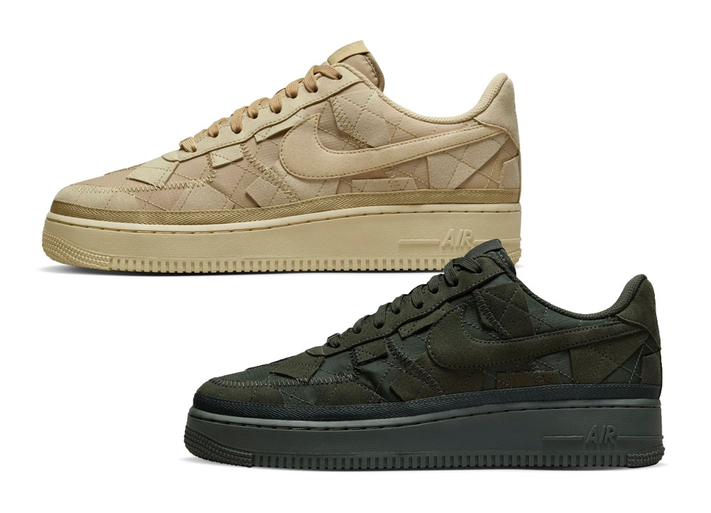 Коллаб Billie Eilish x Nike Air Force 1 Low «Mushroom» и «Sequoia»