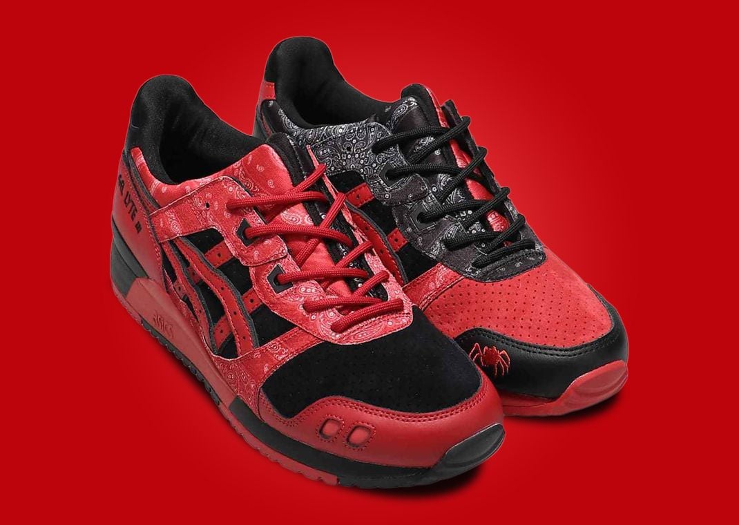 Коллаб atmos x ASICS x RED SPIDER GEL-LYTE III