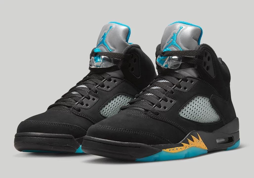 Релиз Air Jordan 5 «Aqua»