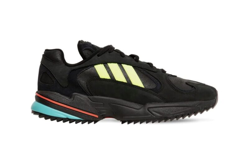 Осенние Adidas Originals Yung-1 с прочной ребристой подошвой