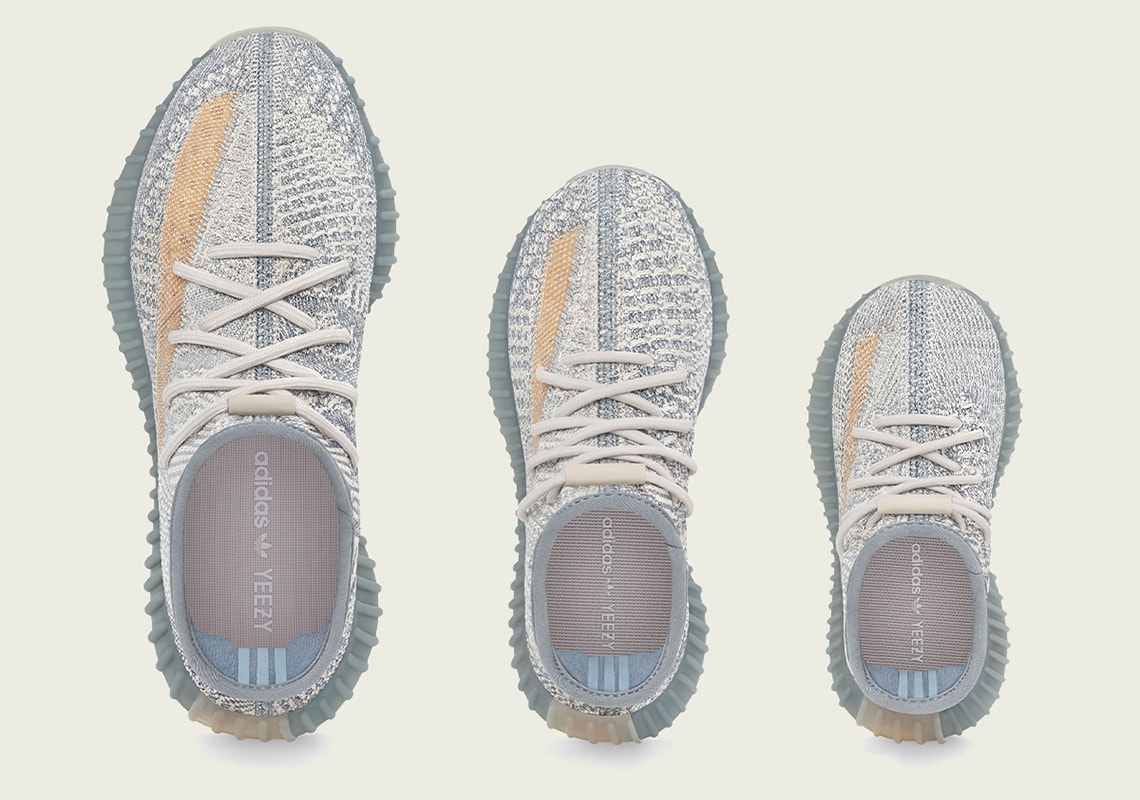 Adidas официально представил YEEZY BOOST 350 V2 “Israfil” для всей семьи