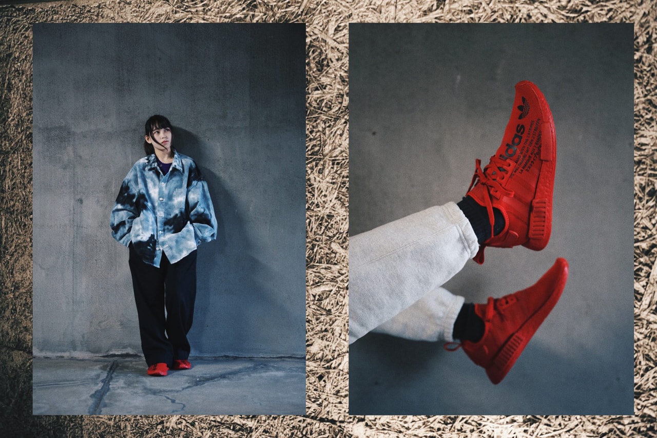 Atmos x adidas NMR R1 “Triple Red”