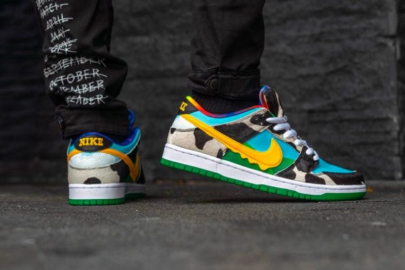 Коллаб с производителем мороженого Ben & Jerry’s x Nike SB Dunk Low “Chunky Dunky”