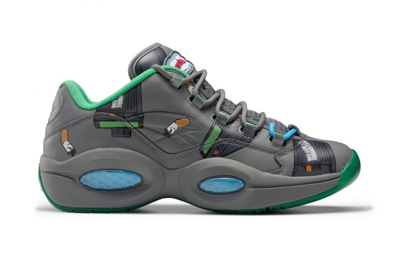 Кроссовки Reebok & Billionaire Boys «Question» с графикой «Beepers & Butts» и «Name Chains»