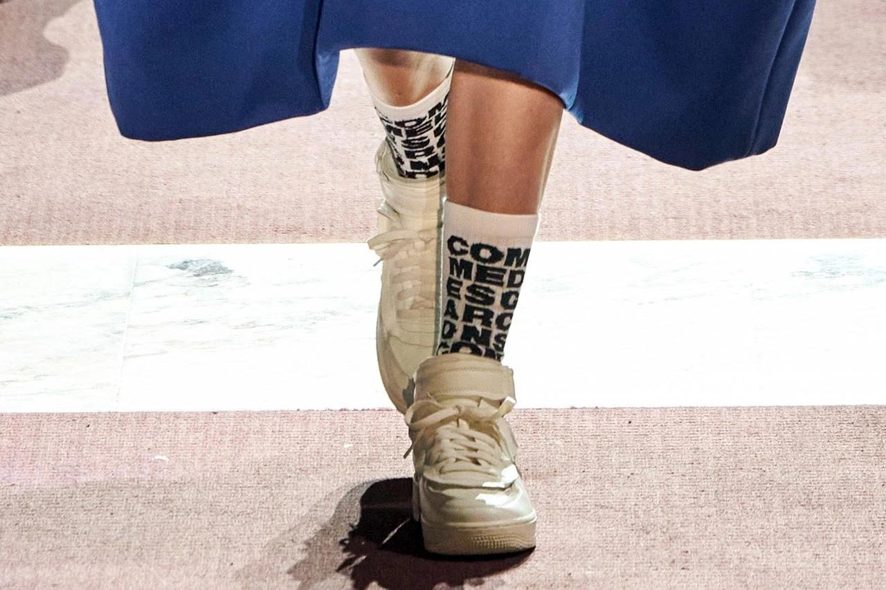 Первый показ COMME des GARÇONS x Nike AF1 Mid