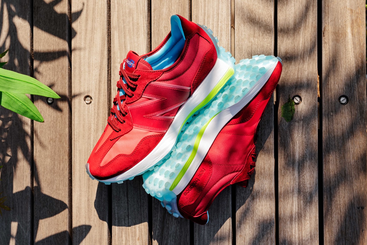 Concepts x New Balance 327 “Cape” вдохновленный коктейлем «Кейп-кодер»