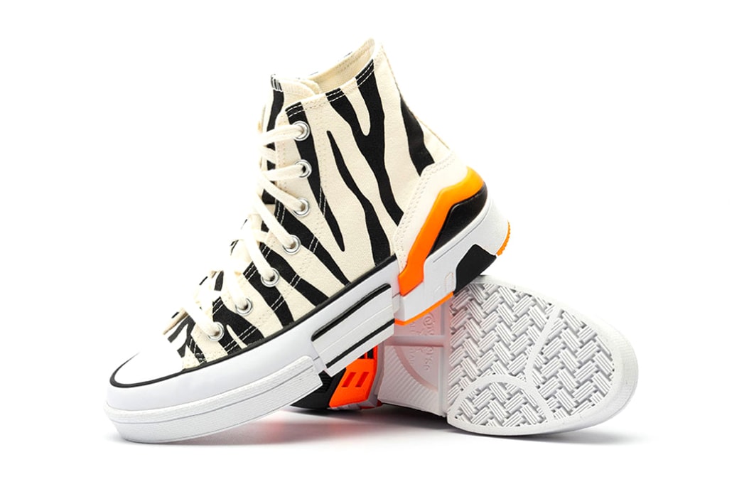Кеды Converse CPX70 с рисунком зебры