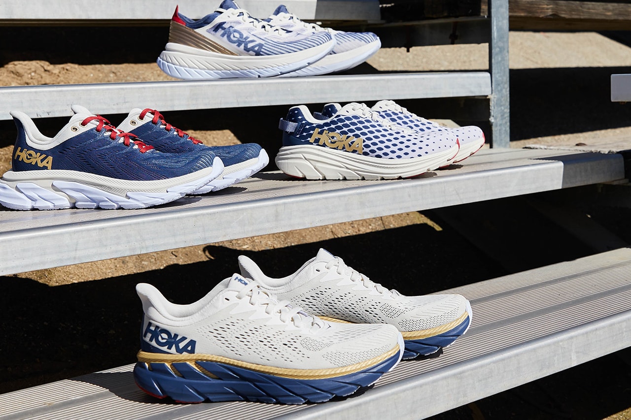 Коллекция кроссовок HOKA ONE ONE на олимпийскую тематику “Team Kit”