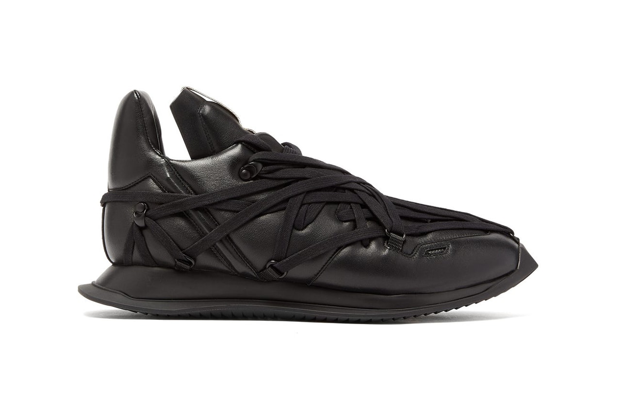 Черные Rick Owens Maximal Runner