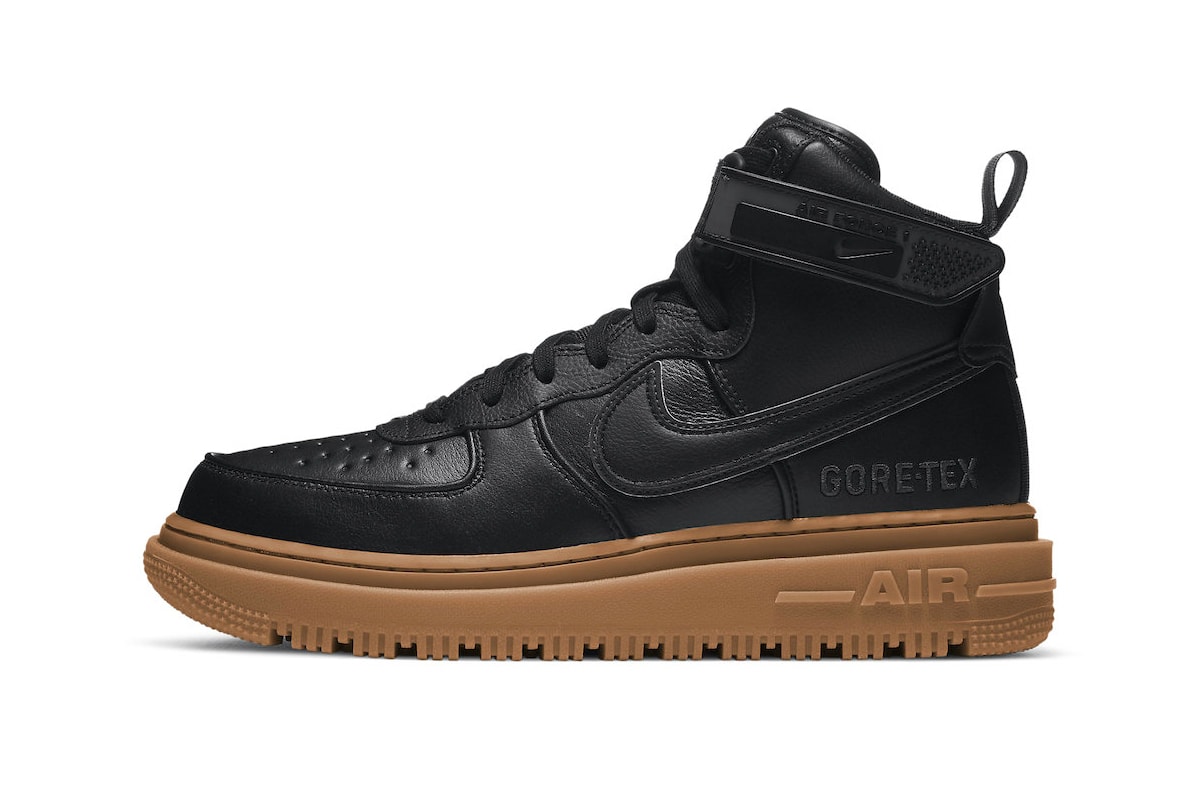 Релиз Nike Air Force 1 GORE-TEX «Black Gum»