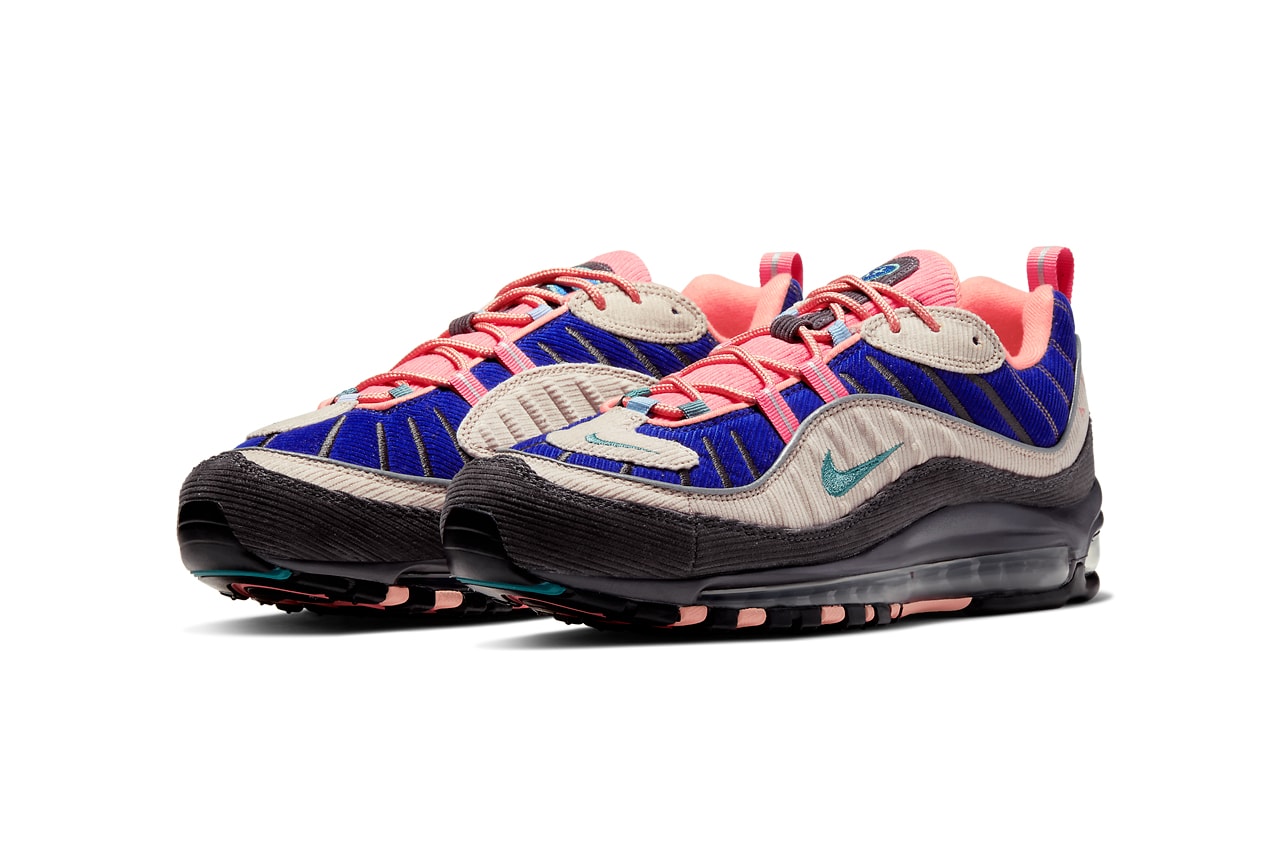 Nike Air Max 97 и 98 из вельвета