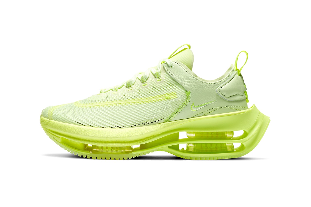Новая модель Nike Zoom Double Stacked “Barely Volt”