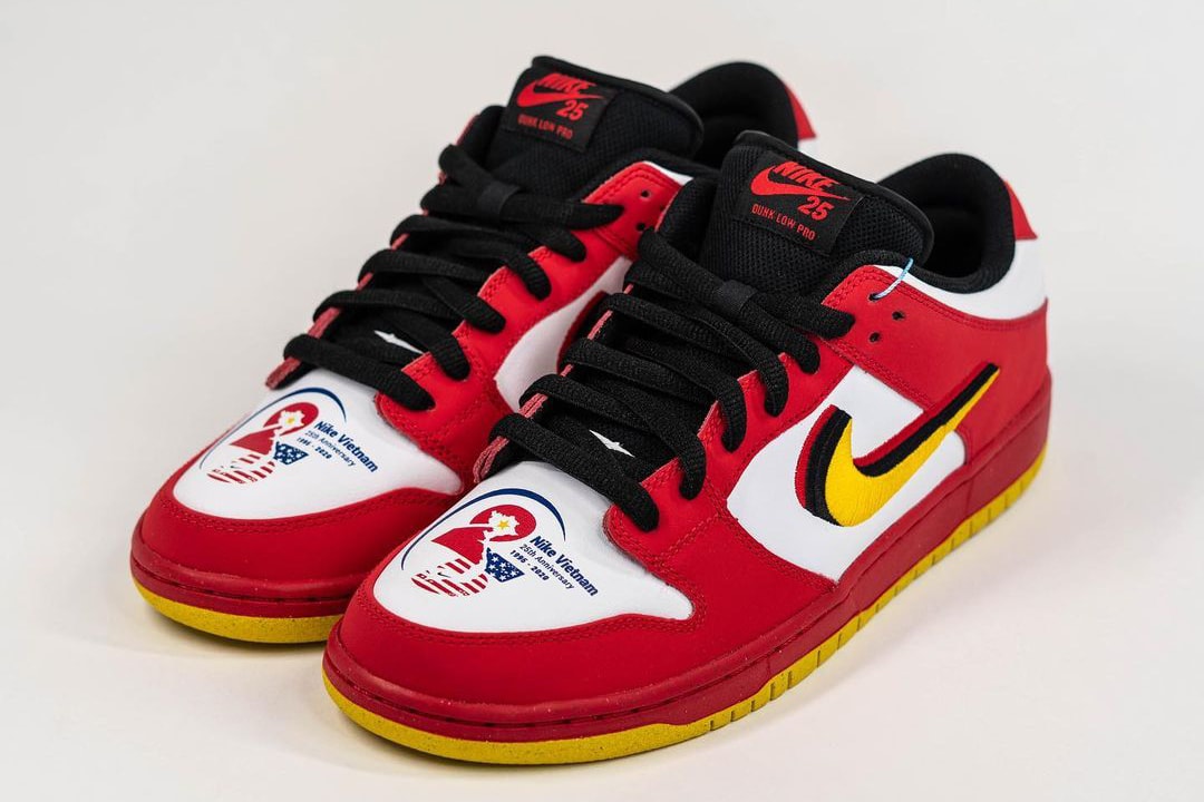 Nike SB Dunk Low «Vietnam» в честь 25 летнего сотрудничества с Ching Luh