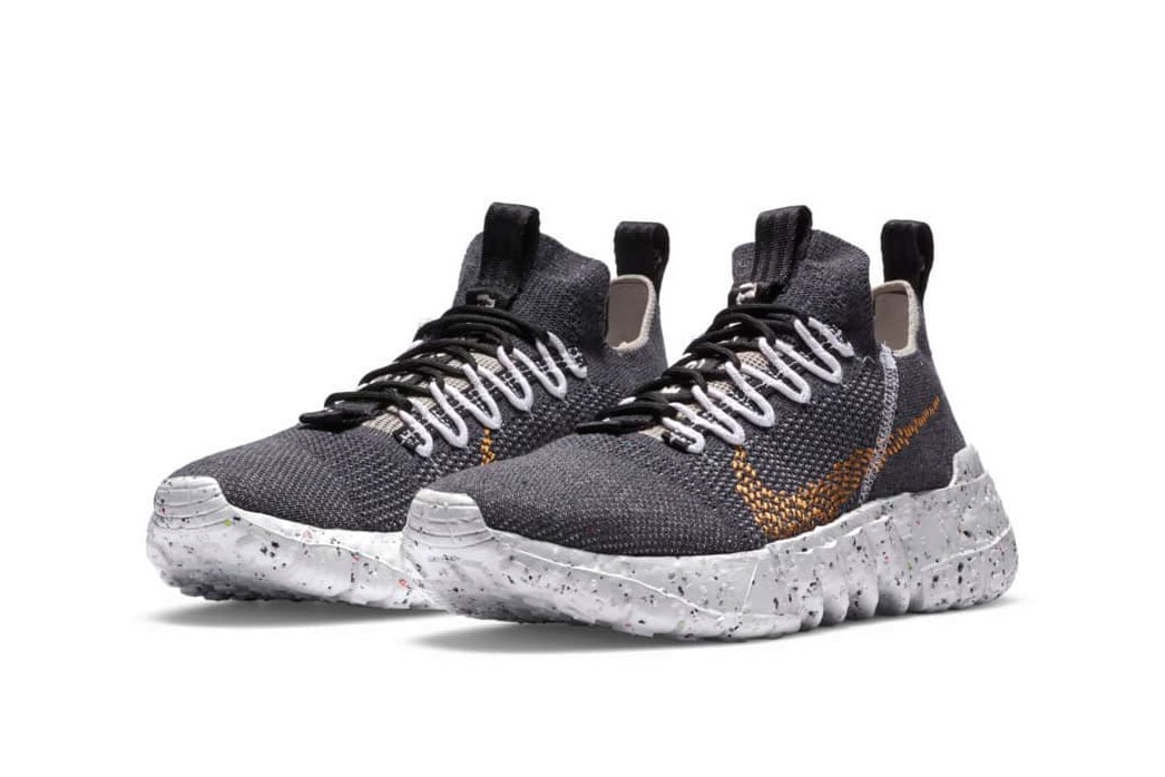 Nike представляет кроссовки Space Hippie 01 в новой цветовой гамме “Wheat White”