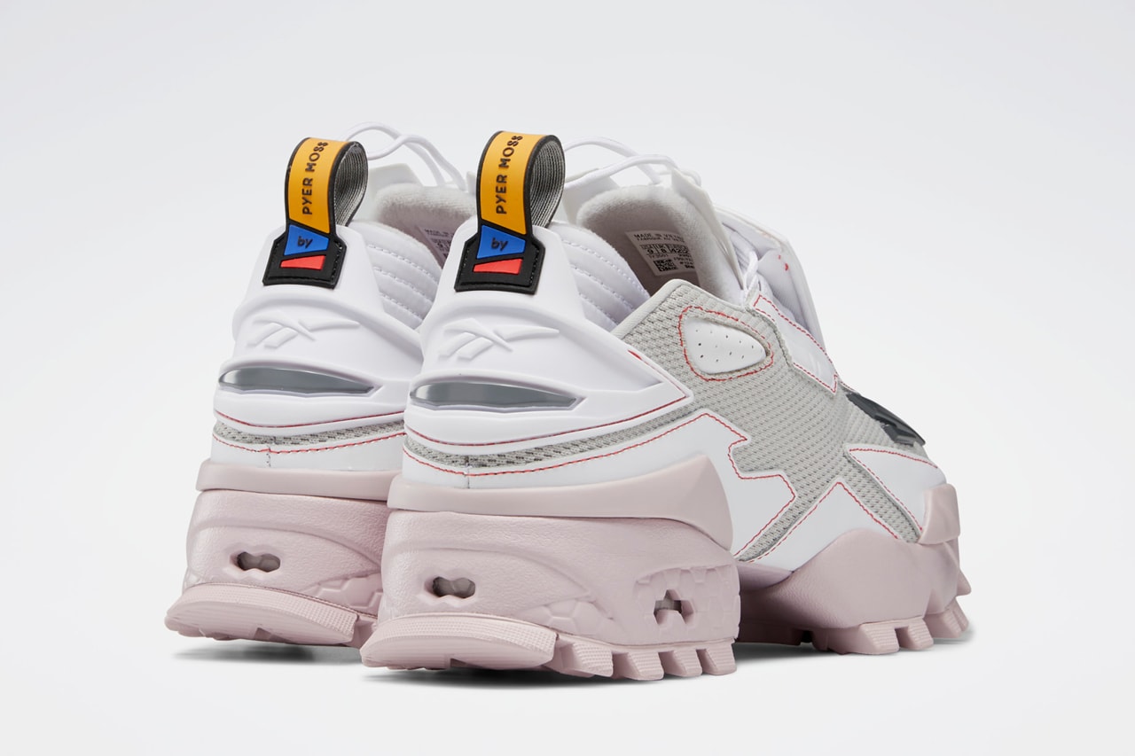 Кроссовки Pyer Moss & Reebok Experiment 4 Fury Trail в цвете Old White