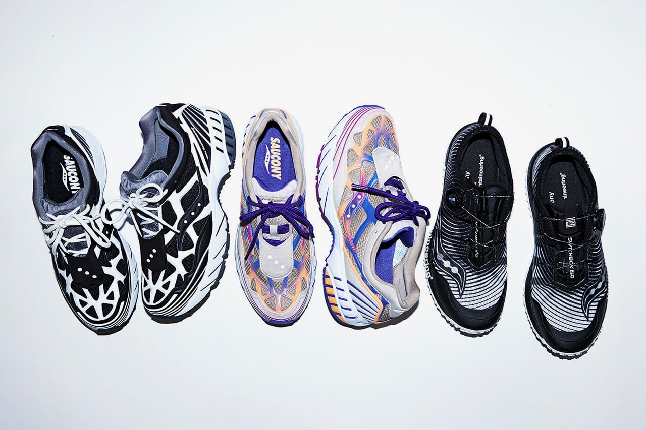 Кроссовки на осень Saucony & White Mountaineering