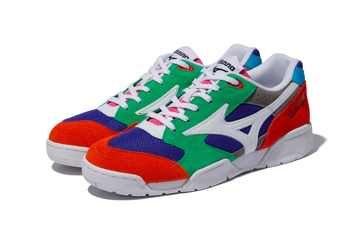 Mizuno Court Select & X-LARGE в ярких цветах