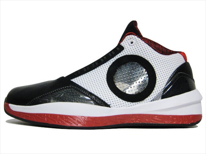 Air Jordan 2010 black varsity red white shoes