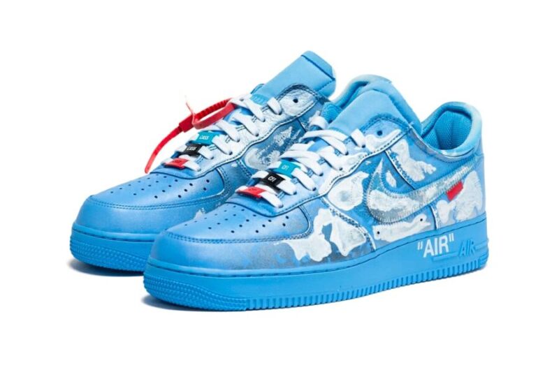 Коллаб Virgil Abloh x MCA Chicago x Cassius Hirst x Nike Air Force 1 ’07