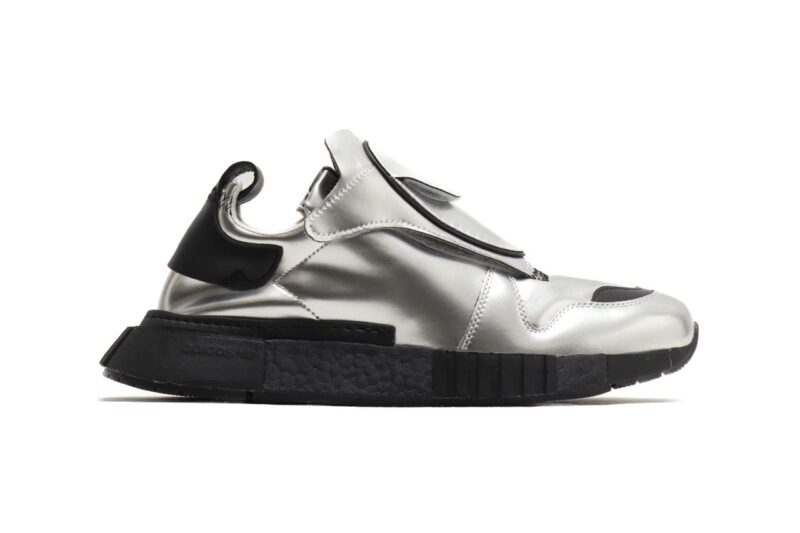 Обновленные кроссовки Futurepacer от Adidas Originals в цвете металлик