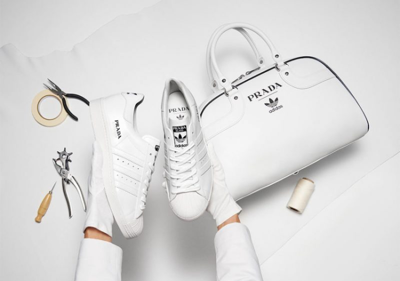 Официальный релиз Prada и adidas