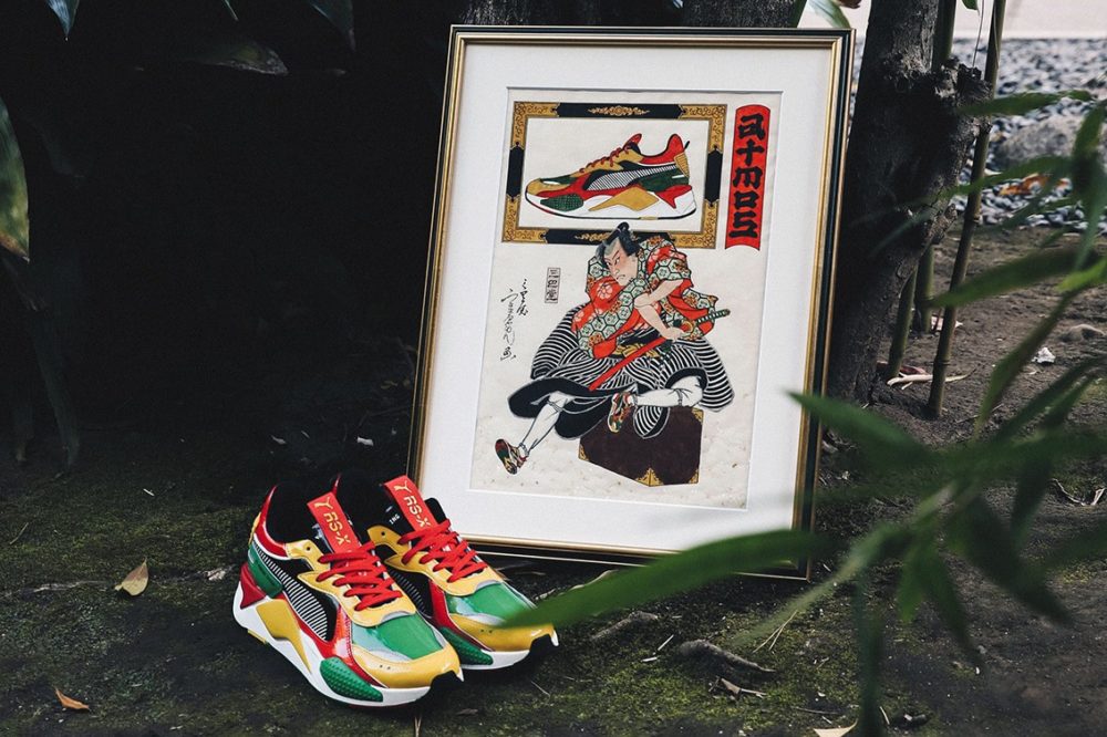 Японские традиции в кроссовках Atmos & PUMA RS-X