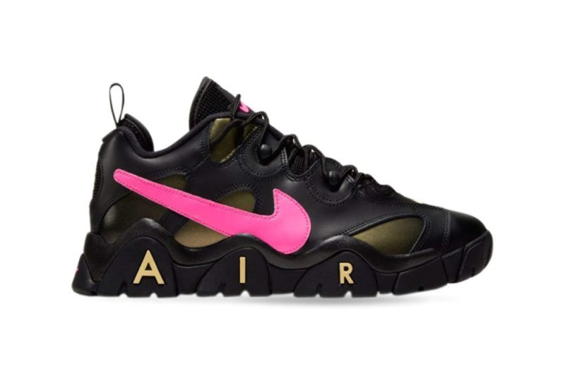 Nike Air Barrage Low “Infinite Gold/Pink Blast”