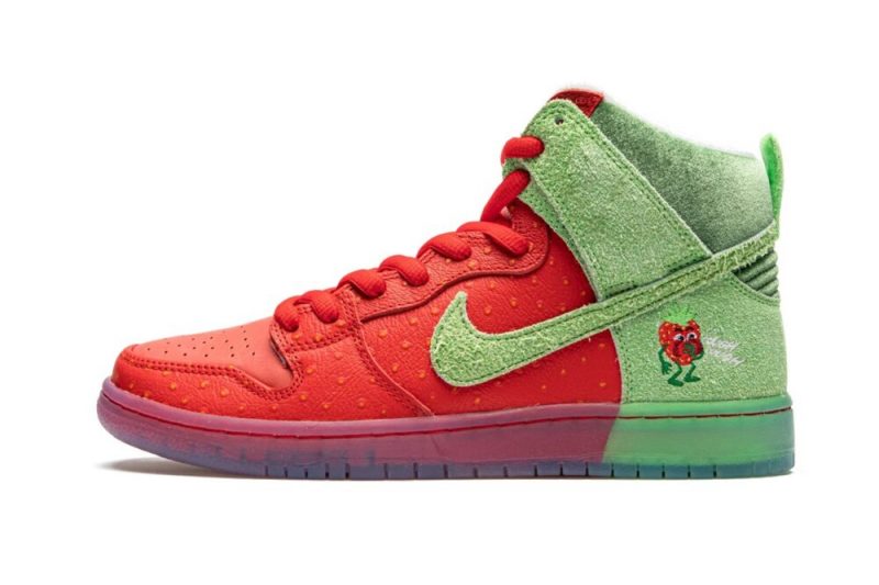 Кроссовки Nike SB Dunk High «Strawberry Cough» выпустят осенью