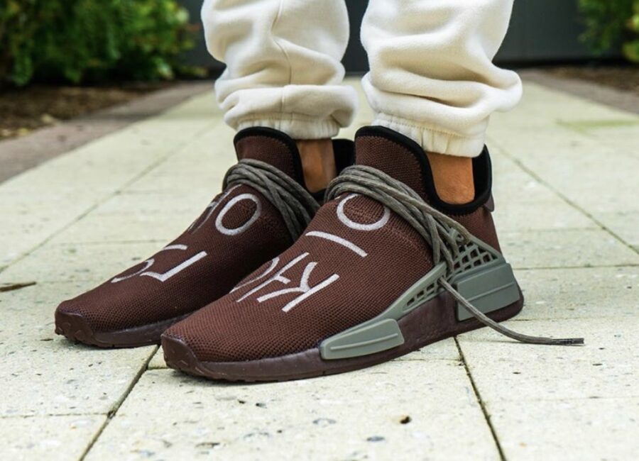 Новая палитра кроссовок Pharrell x adidas NMD Hu Chocolate