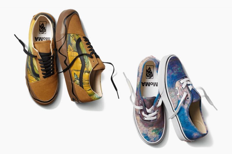 Vans и MoMA объединились для создания коллекции обуви и одежды, вдохновленной Дали, Кандинским и Моне