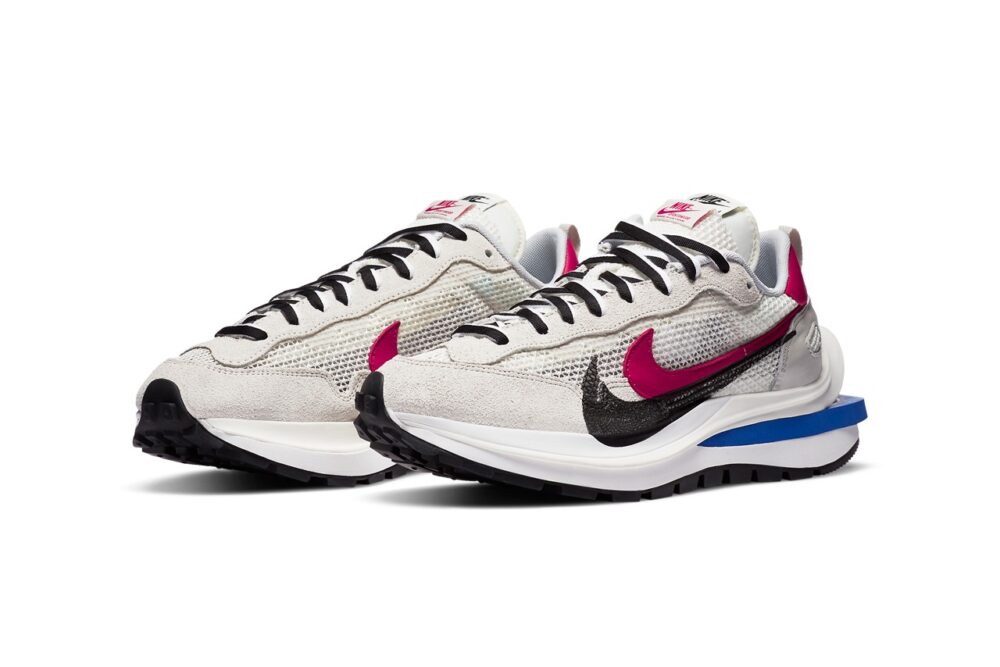 Официальные изображения Sacai x Nike Vaporwaffle в двух новых цветах