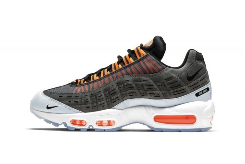 Совместные кроссовки Kim Jones и Nike Air Max 95 «Total Orange»