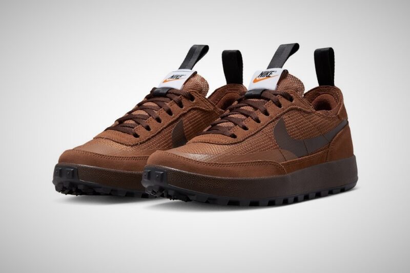 Коллаб Tom Sachs x NikeCraft General Purpose Shoe «Field Brown»